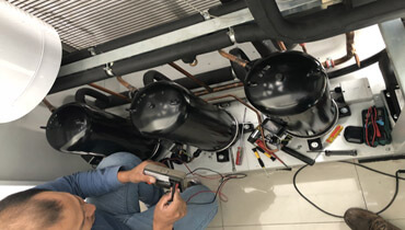 Sistema de refrigeración y climatización técnica